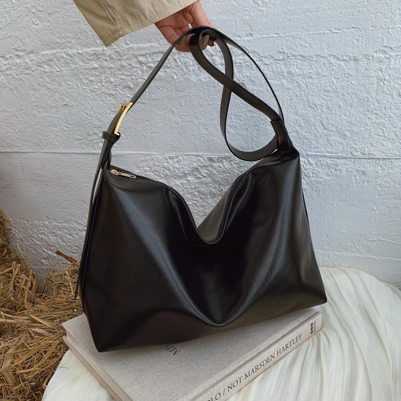 Crossbody Bags for Women Large Capacity Simple Design Handbags Solid Shoulder Bags Female Casual Travel Shopping Commuting Totes - Image 9