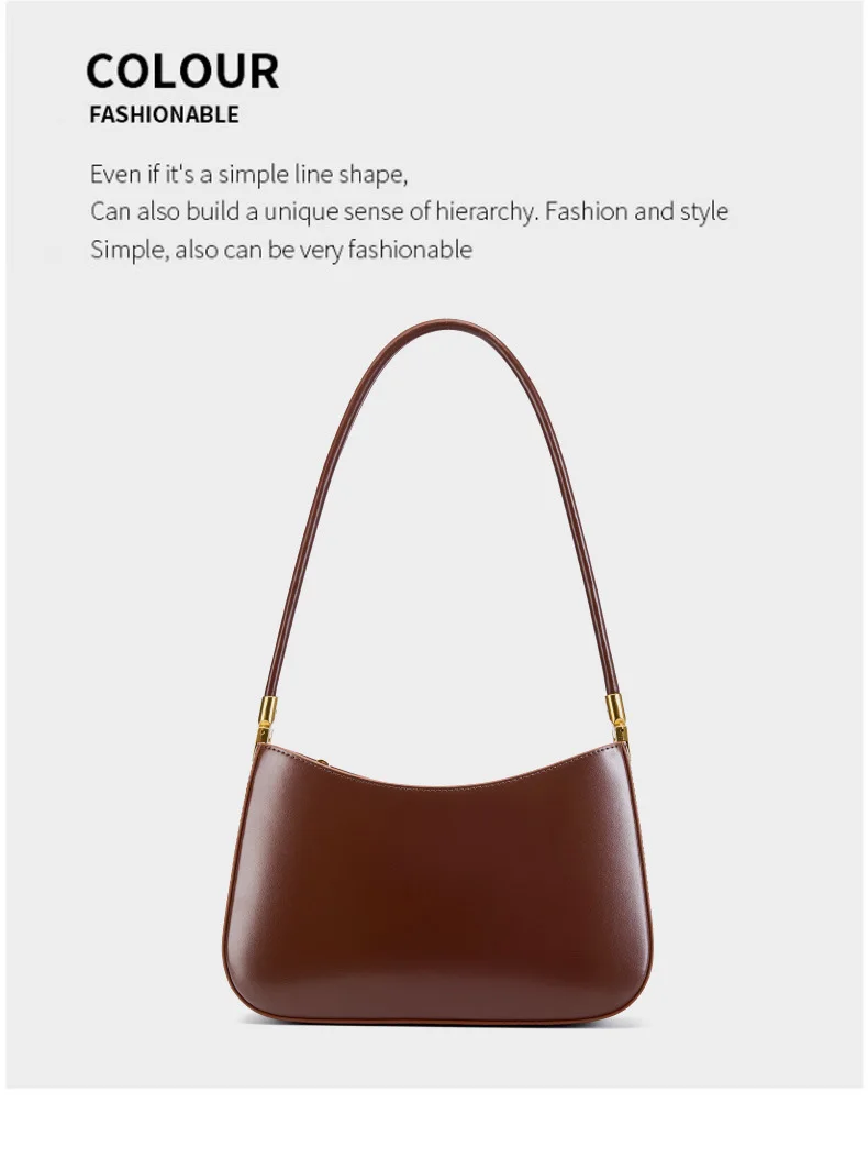 Women's Bag for Women Fashion Designer Handbags Split Leather Bag Women Casual Tote Female Crossbody Bags - Image 6