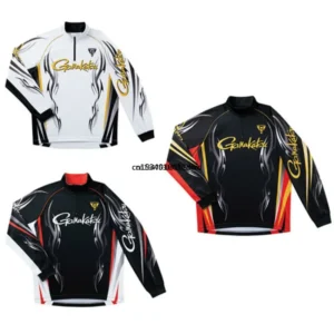 Sport Fishing Long Sleeve Clothes Anti-UV Sunscreen Breathable Quick Dry Outdoors Sports Summer Fishing Clothing