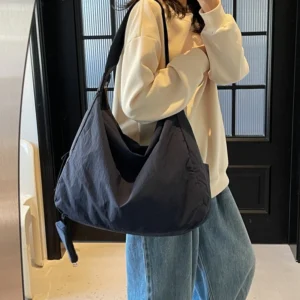 Women’s Large Canvas Tote Handbag