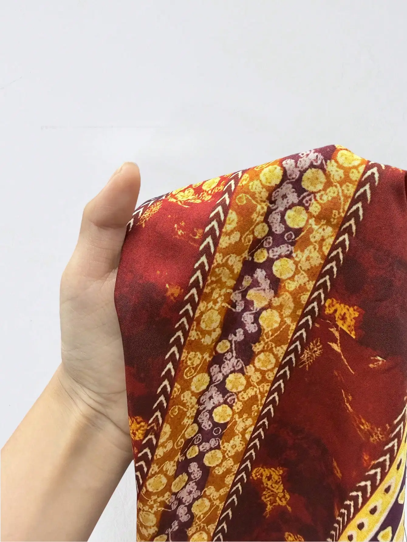 Bohemian Retro Paisley Print Sequin Rhombus Halter Mini Dress For Women Spring Summer - Image 4