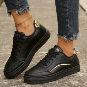 Women’s Lace-Up Platform Sneakers