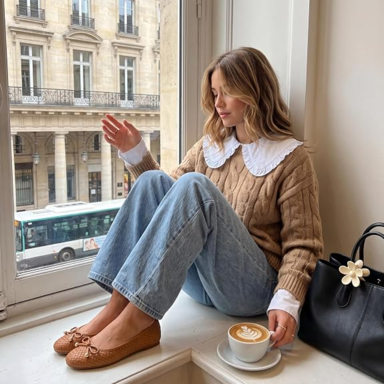 Audrey Woven Ballet Flats