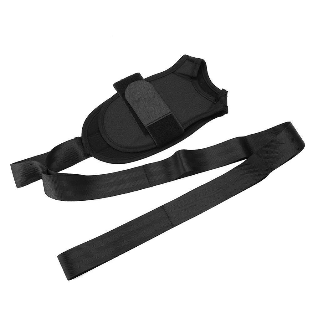 Padded Foot Stretching Strap in Black 2, 1pc