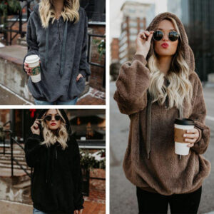 Women’s Fleece Pocket Hoodie