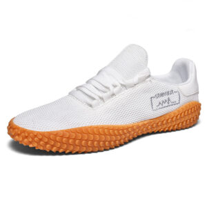 Men’s Knit Lace-Up Sneakers