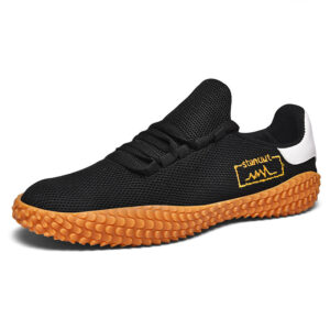 Men’s Knit Lace-Up Sneakers