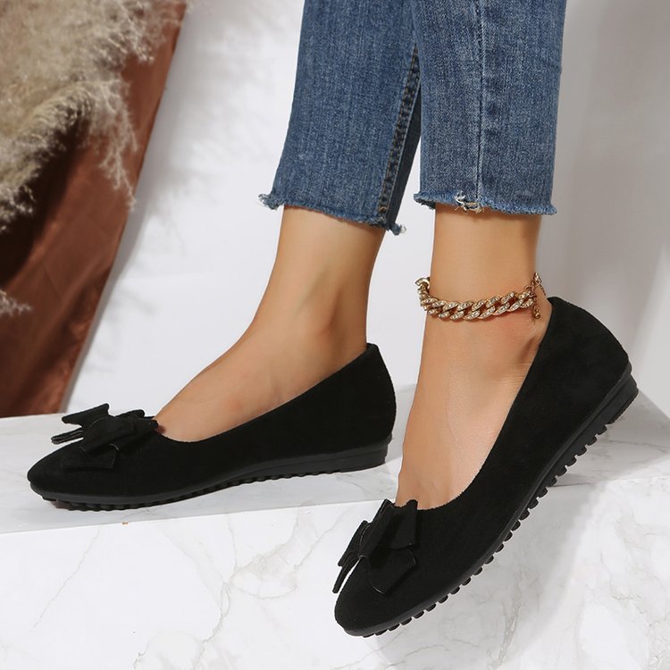 Women's Bow Detail Flats - Image 9
