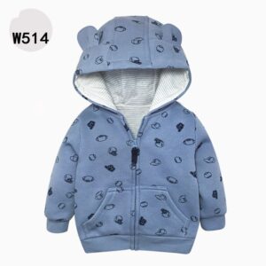 Toddlers’ Cotton Hooded Jacket
