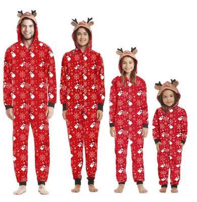Reindeer Print Winter Pajamas - Image 3