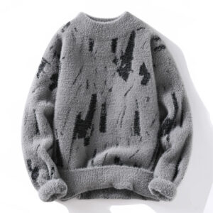 Men’s Fleece-Lined Pullover Sweater