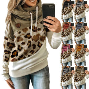 Women's Printed Fleece Hoodie