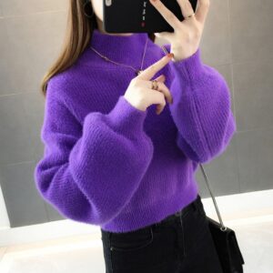 Women’s Balloon-Sleeve Sweater