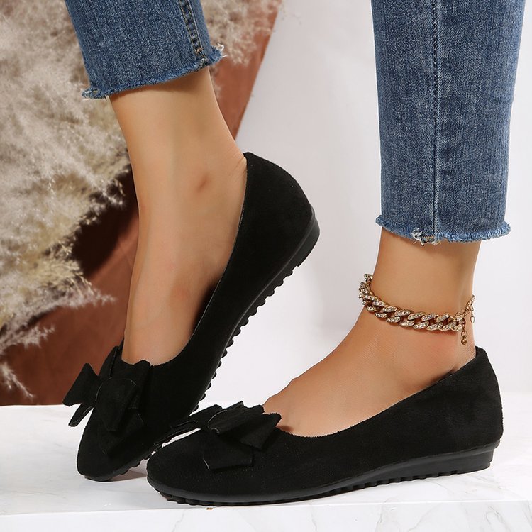 Women's Bow Detail Flats - Image 2