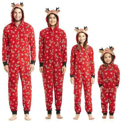 Reindeer Print Winter Pajamas - Image 6