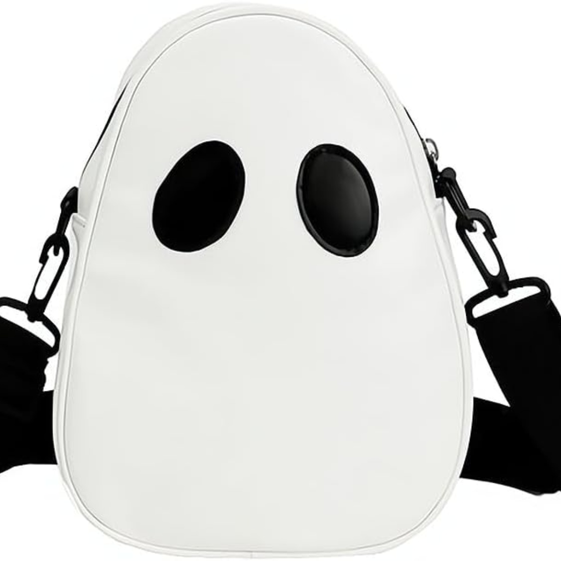 Ghost Shape Crossbody Bag in WHITE