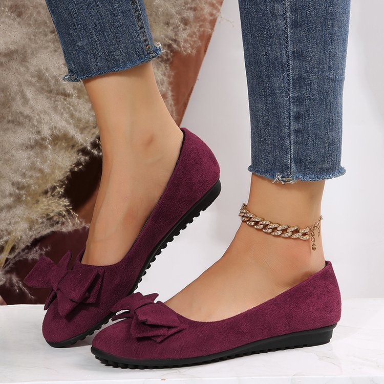 Women's Bow Detail Flats - Image 3