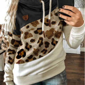 Women’s Printed Fleece Hoodie