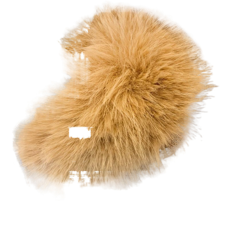 Fur-Collar Hooded Knit Cardigan - Image 5