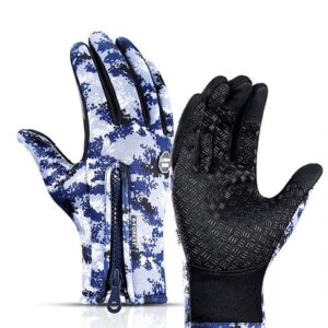 Fleece-Lined Full-Finger Gloves