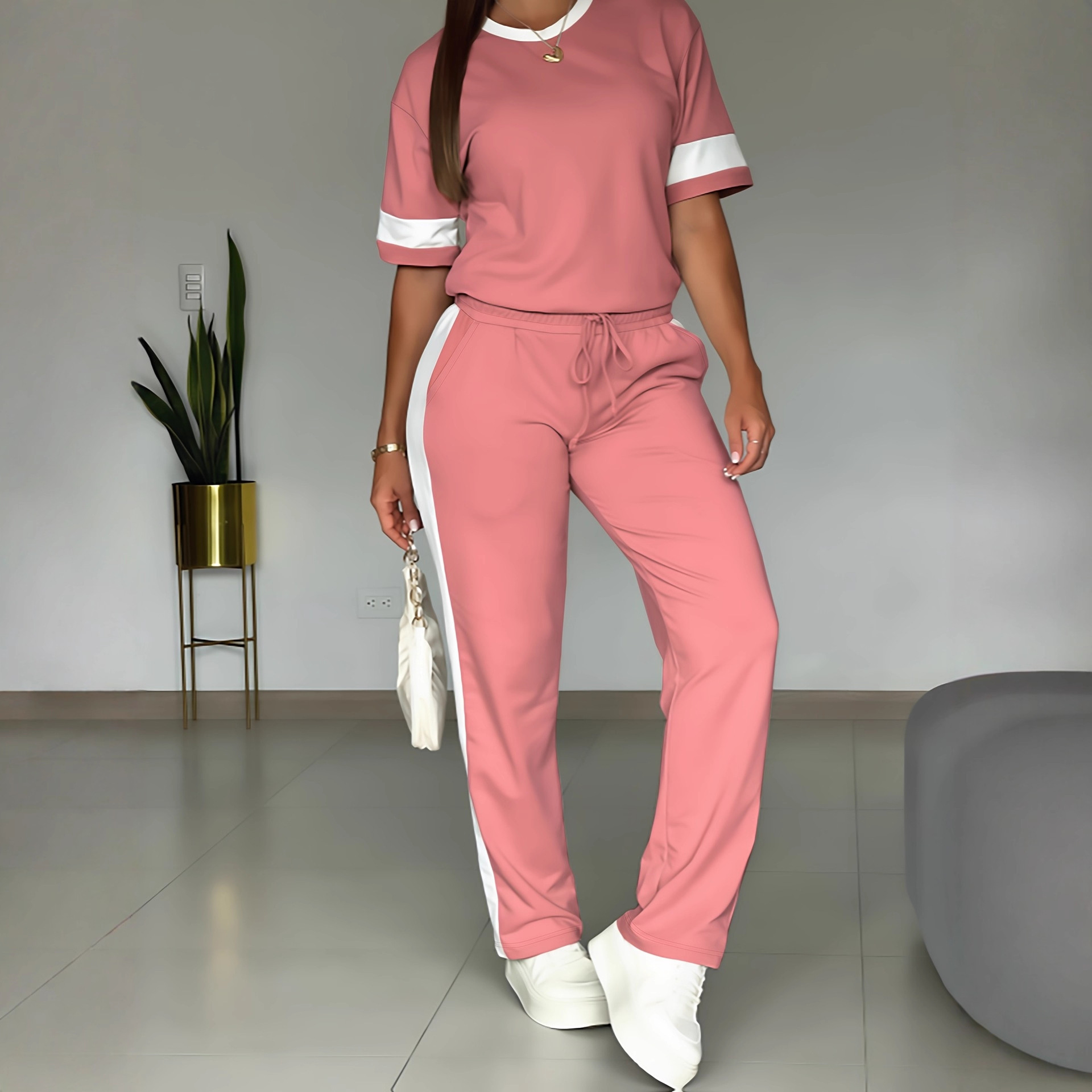 Women's Casual Sportswear Set - Image 2
