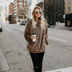 Women’s Fleece Pocket Hoodie
