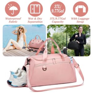 37L Gym Duffel with Shoe Pocket