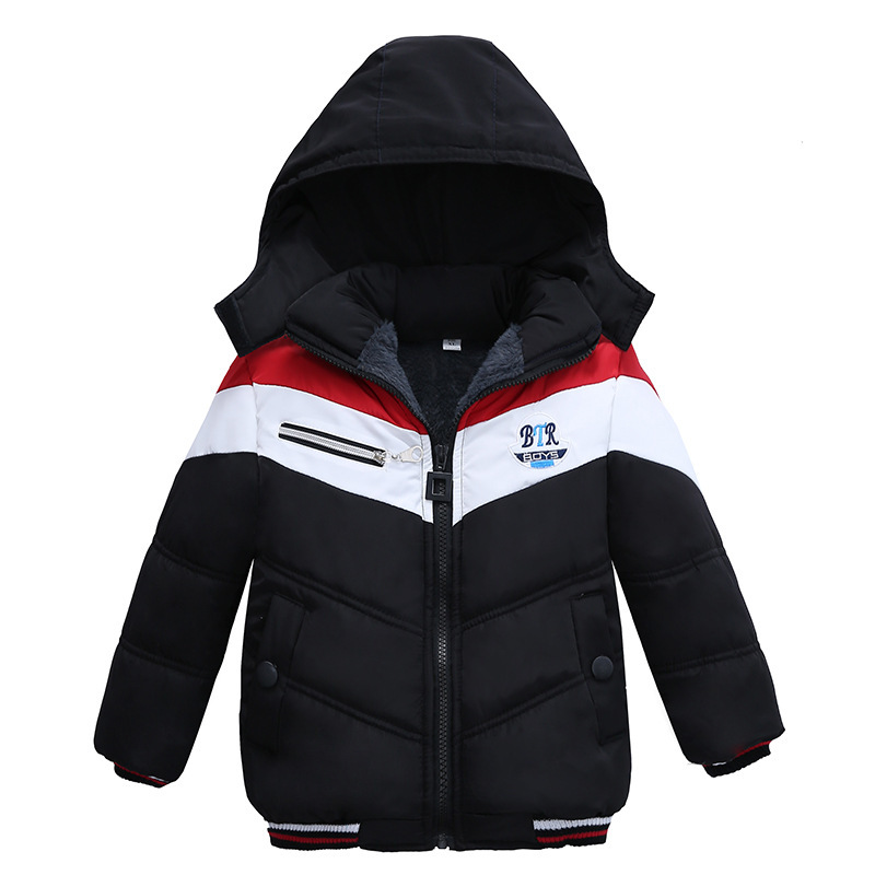 Boys' Hooded Padded Jacket - Image 3