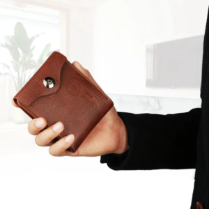 Men’s Faux Leather Bifold Wallet