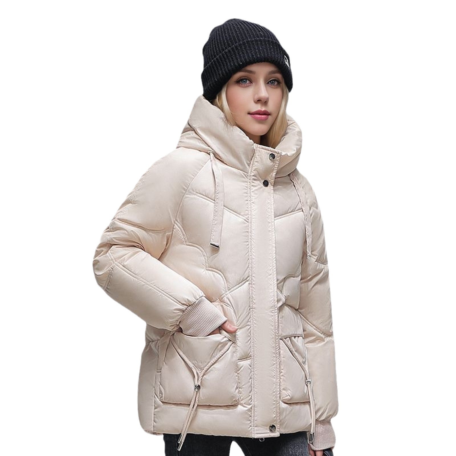 Loose-Fit Padded Winter Jacket - Image 5