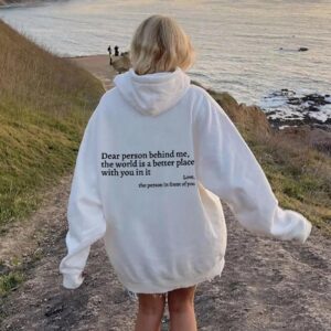 Women’s Letter Print Hoodie