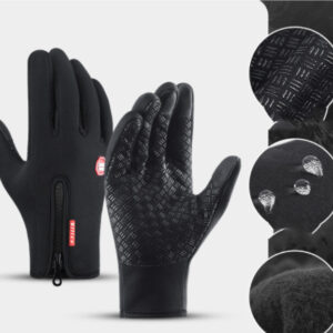 Fleece-Lined Full-Finger Gloves