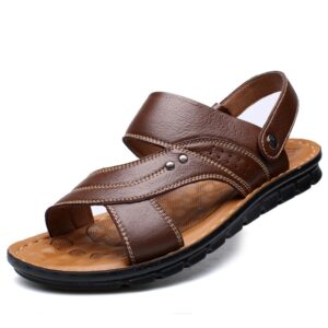 Men’s Leather Back Strap Sandals